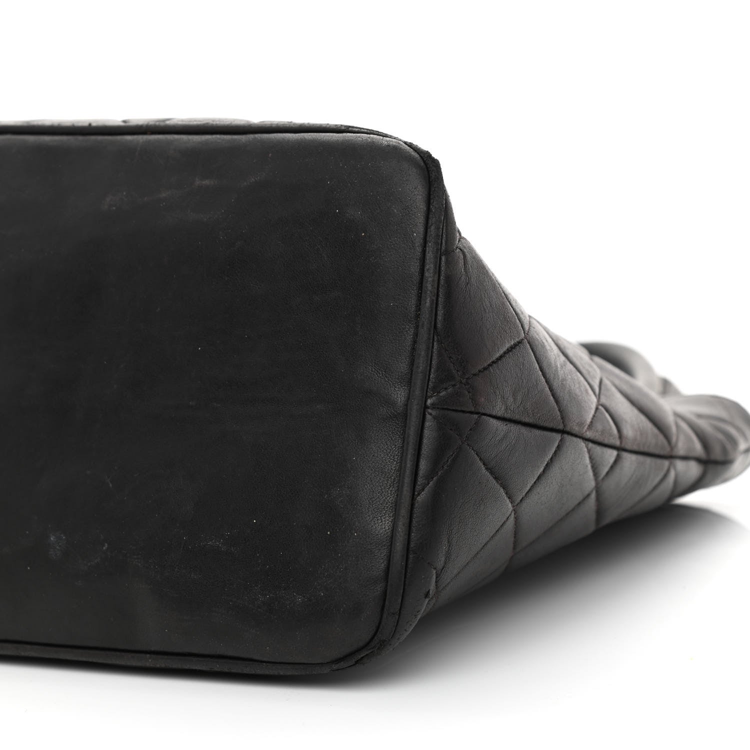 Chanel Lambskin Quilted Medallion Tote Black 14 of 16