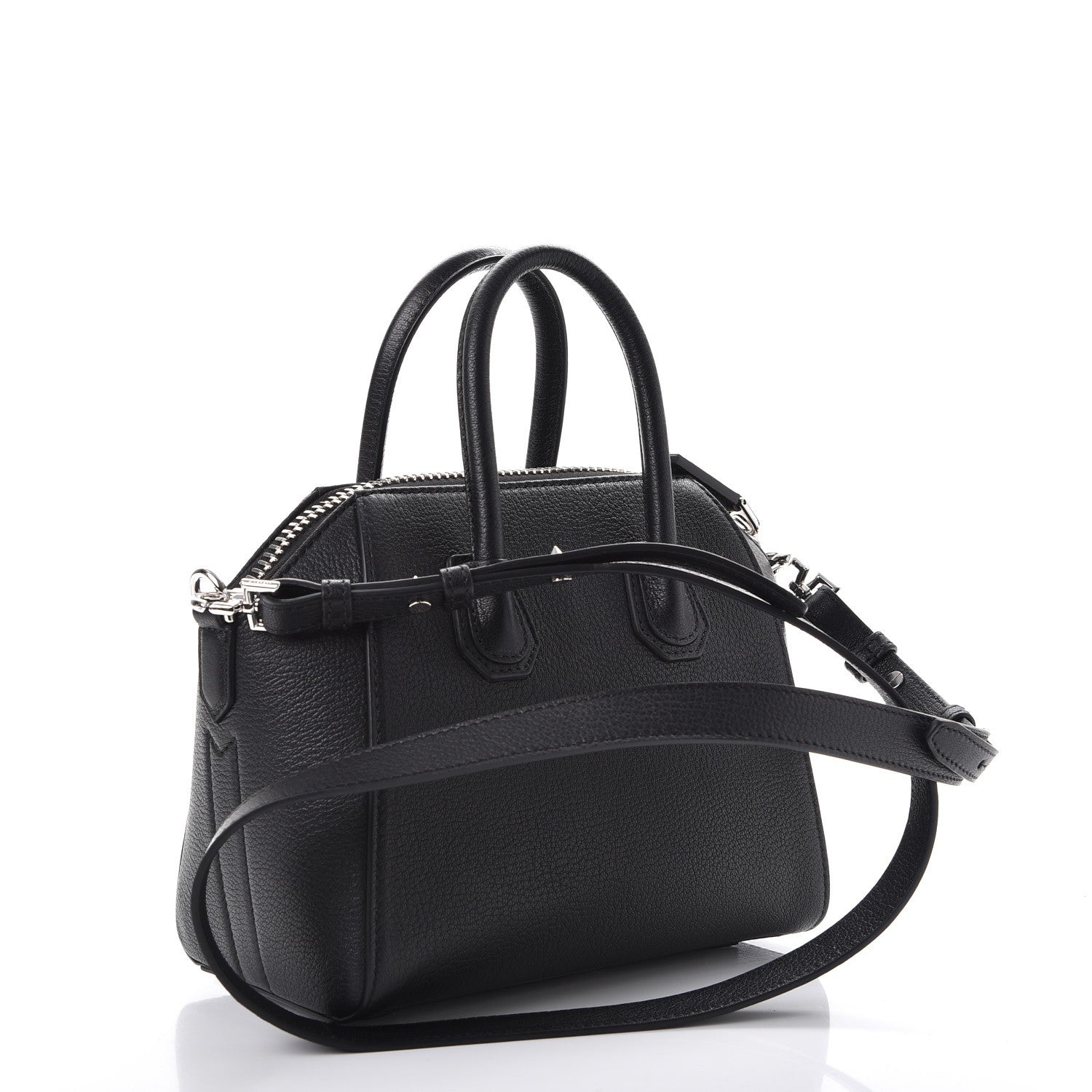 Givenchy Sugar Goatskin Mini Antigona Black 3 of 9