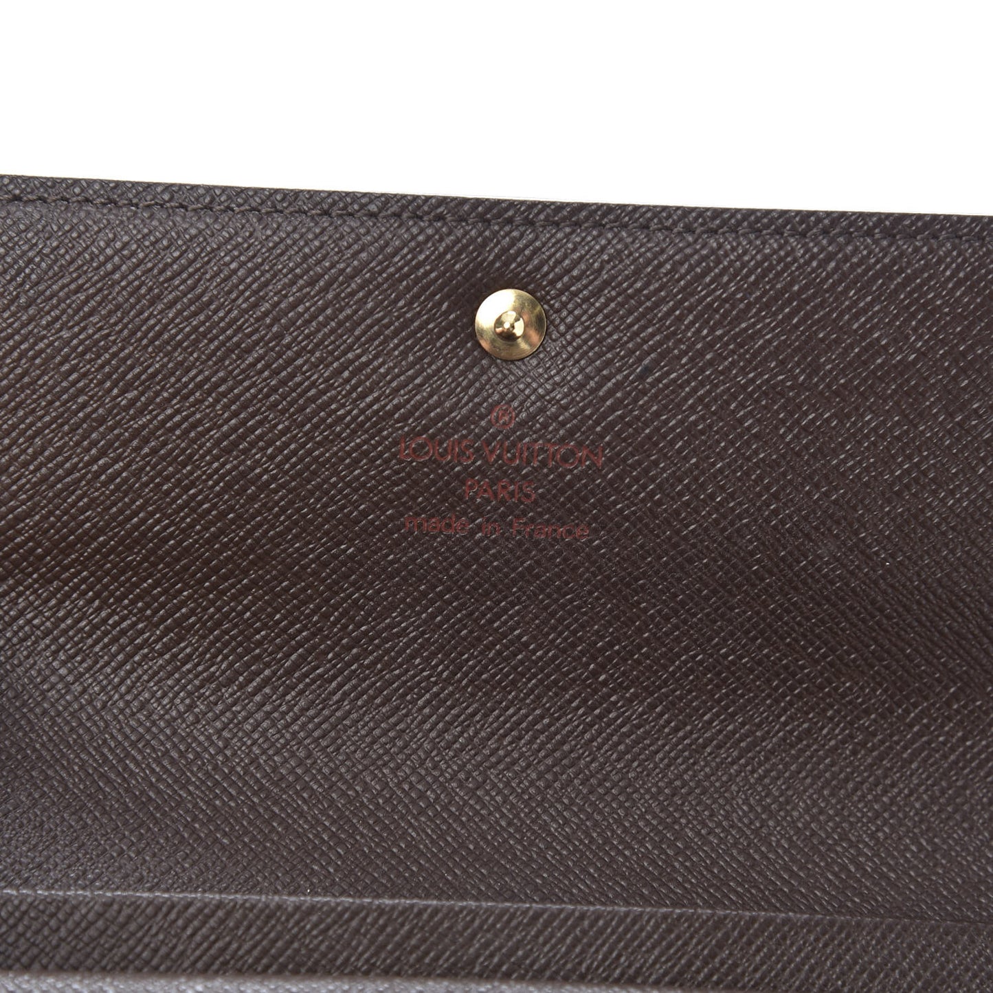 Damier Ebene Porte Tresor Etui Papier Wallet