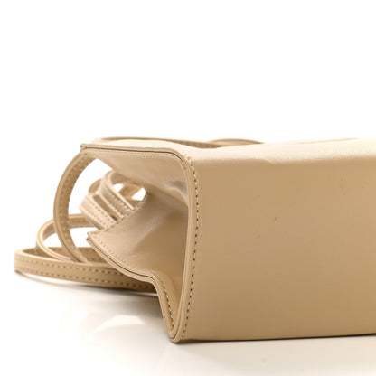 Telfar Vegan Leather Small Shopping Bag Cream 9 of 10