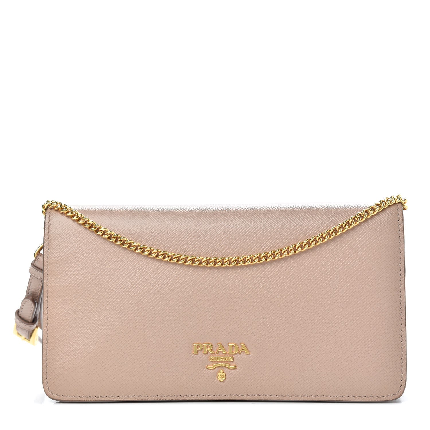 Prada Saffiano Metal Mini Crossbody Bag Cipria 1 of 10