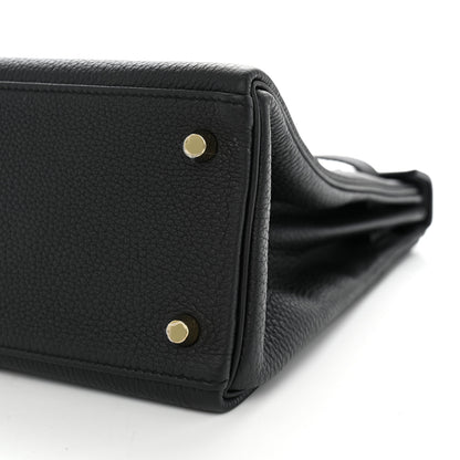 Hermes Togo Kelly Retourne 32 Black 10 of 12