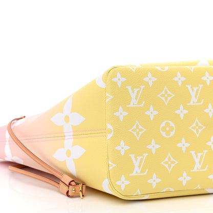 Louis Vuitton Monogram Giant By The Pool Neverfull MM Light Pink 9 of 10