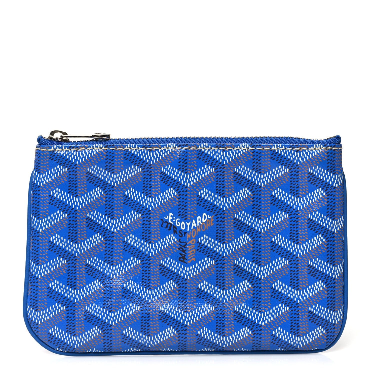 Goyard Goyardine Mini Senat Pochette Sky Blue 1 of 9
