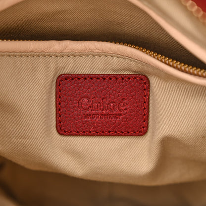 Chloe Calfskin Medium PARATY Berry Cupcake 6 of 17