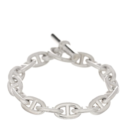Hermes Sterling Silver MM Chaine d'Ancre Bracelet 1 of 4