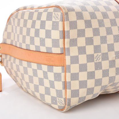 Louis Vuitton Damier Azur Keepall Bandouliere 45 15 of 17