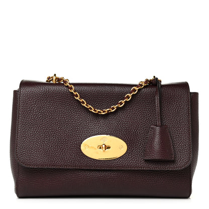 Mulberry Glossy Goatskin Medium Lily Oxblood 1 of 18