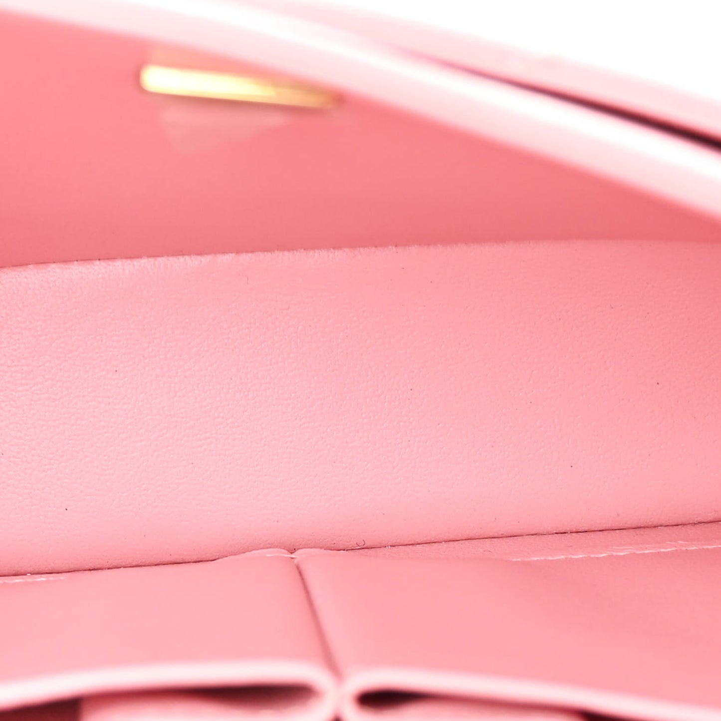 Caviar Quilted Small Double Flap Pink