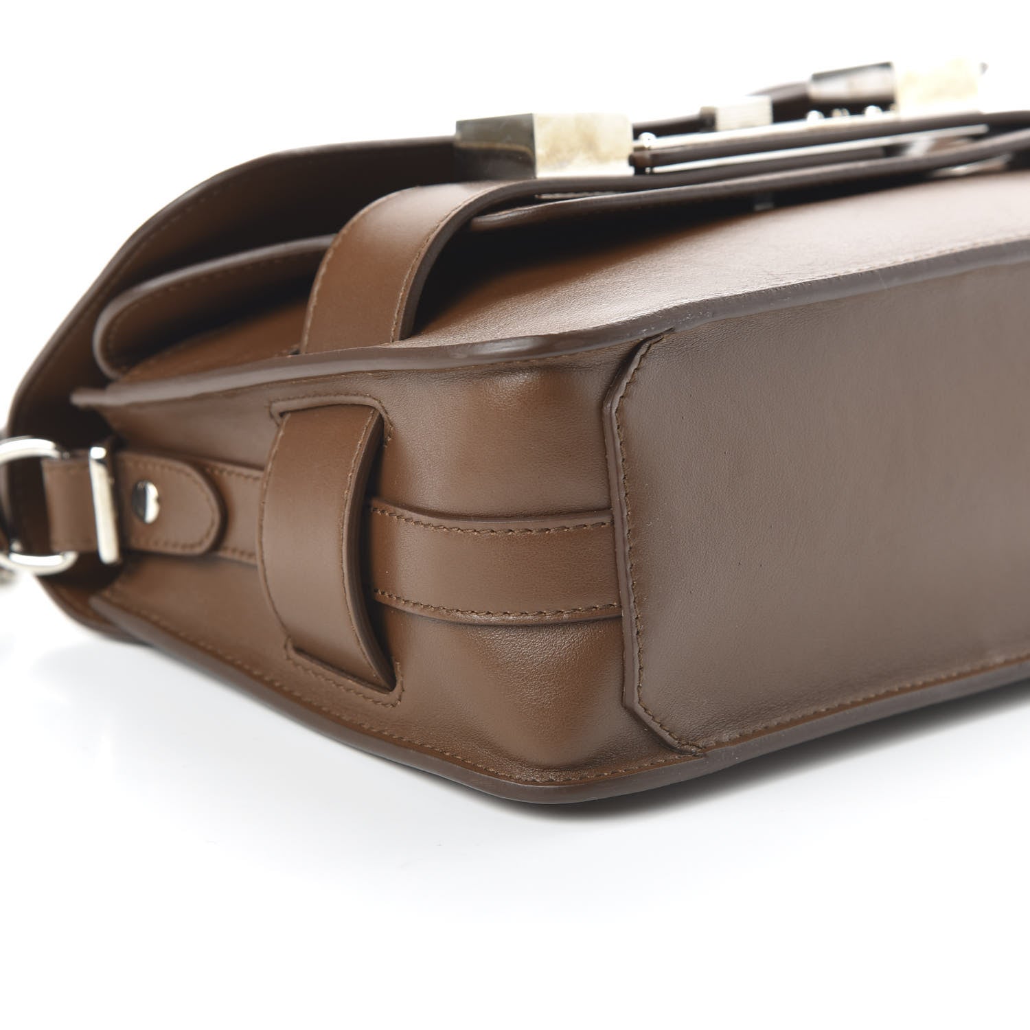 Proenza Schouler Smooth Calfskin Mini PS11 Classic Shoulder Bag Hazelnut 6 of 10
