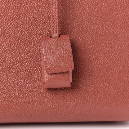 Saint Laurent Grained Calfskin Baby Sac De Jour Mystic Rose 12 of 16