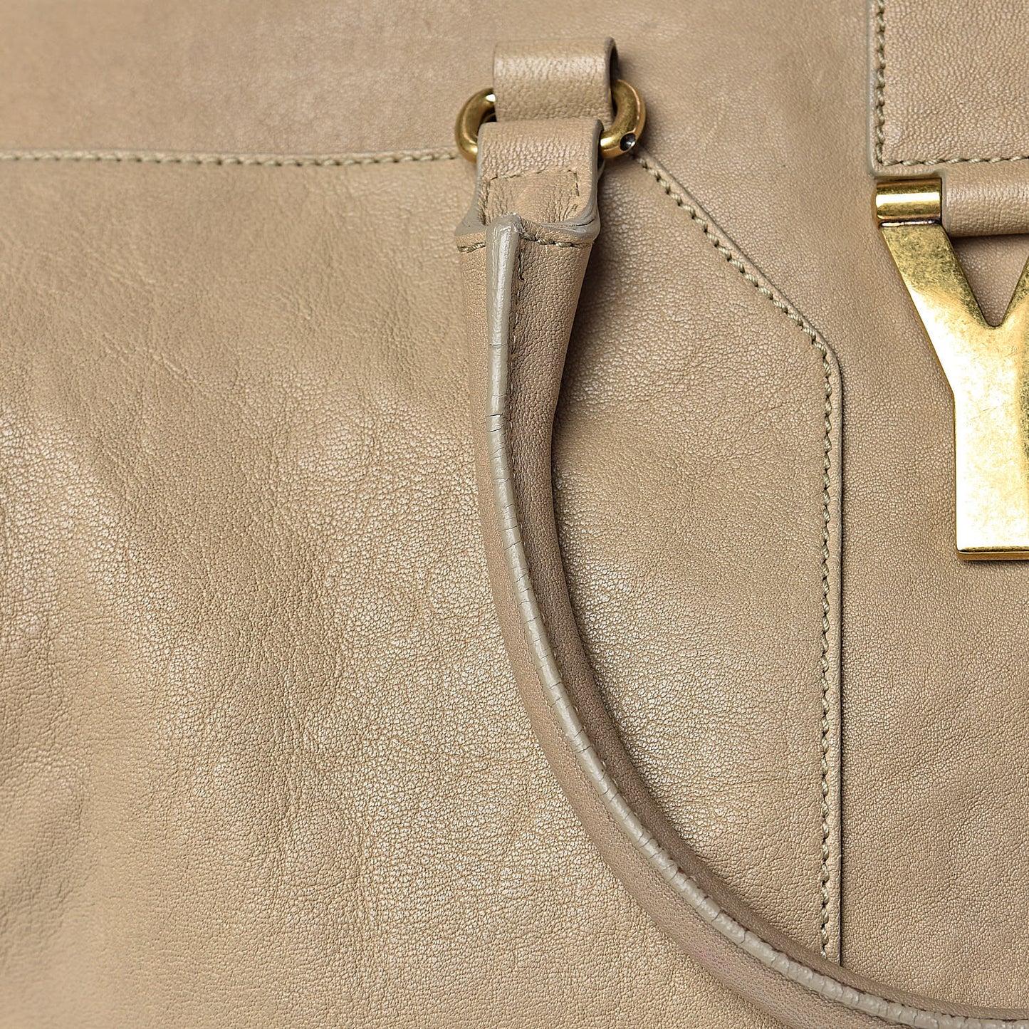 Sheepskin Large Cabas ChYc Beige