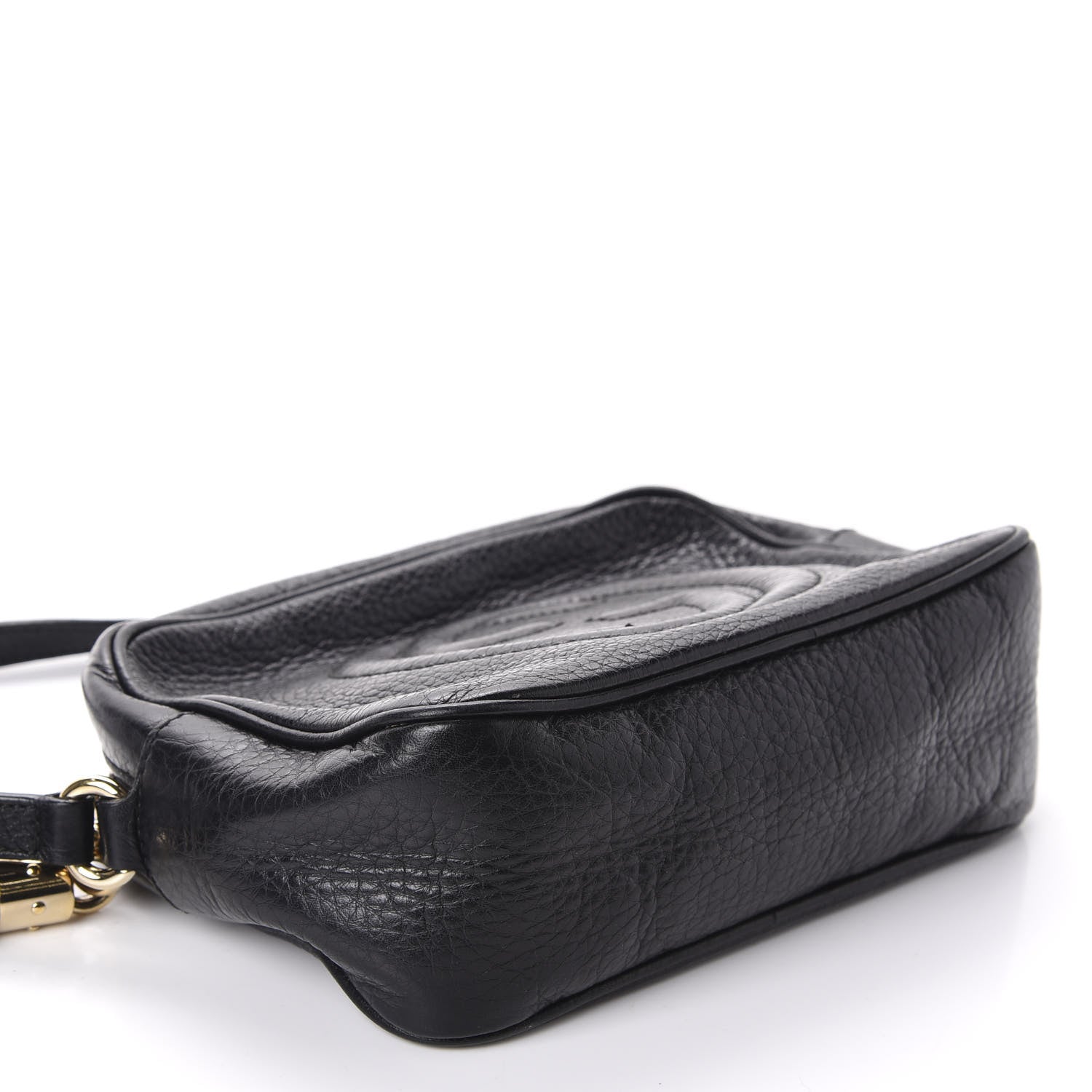 Gucci Pebbled Calfskin Small Soho Disco Bag Black 4 of 11