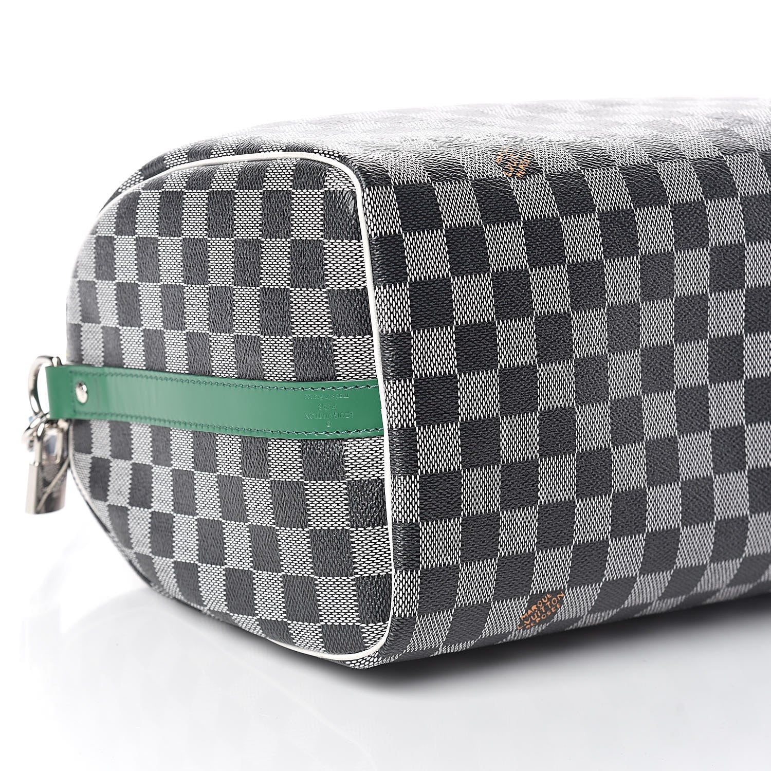 Louis Vuitton Damier Speedy Bandouliere 30 Black White 8 of 13