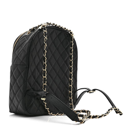Chanel Caviar Quilted Large CC Day Backpack Black 3 of 10