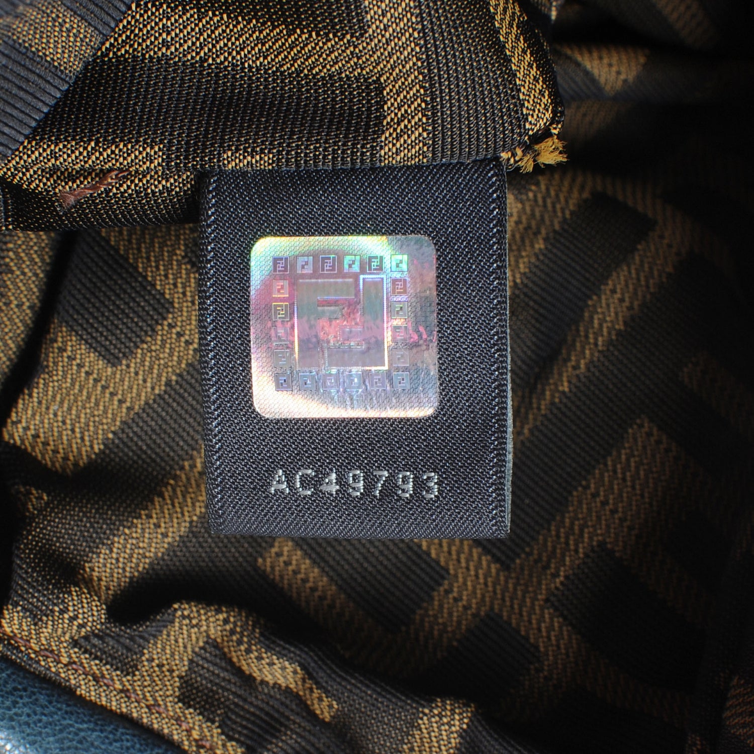 Fendi Nappa Nuvolata Spy Petrolio 7 of 8