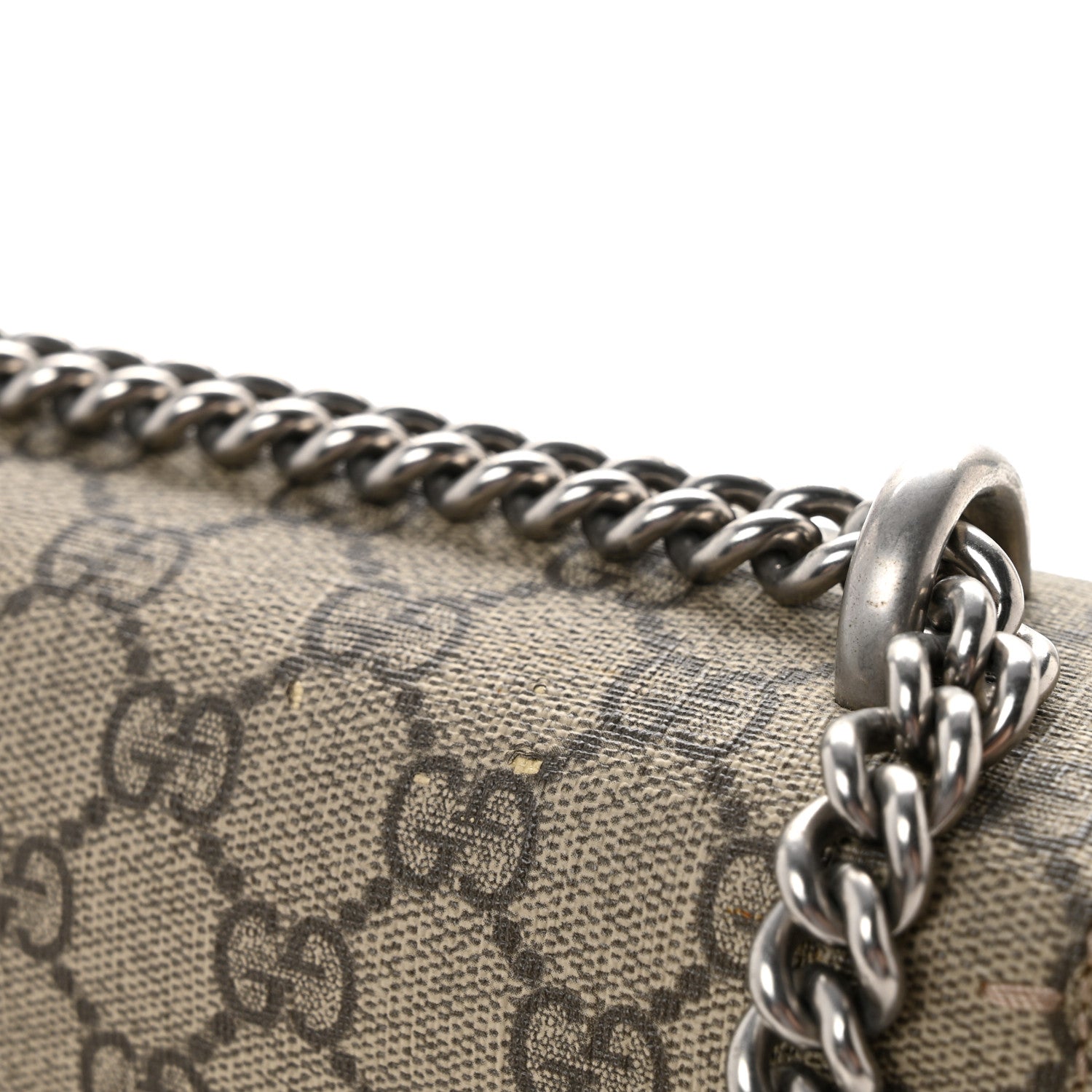 Gucci GG Supreme Monogram Small Dionysus Shoulder Bag Taupe 12 of 13