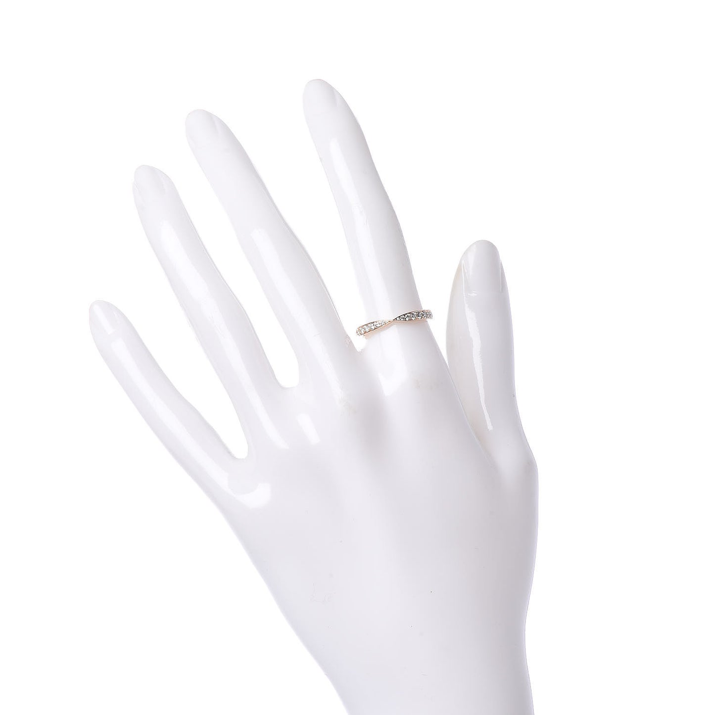 18K Rose Gold Diamond Harmony Ring 52 6