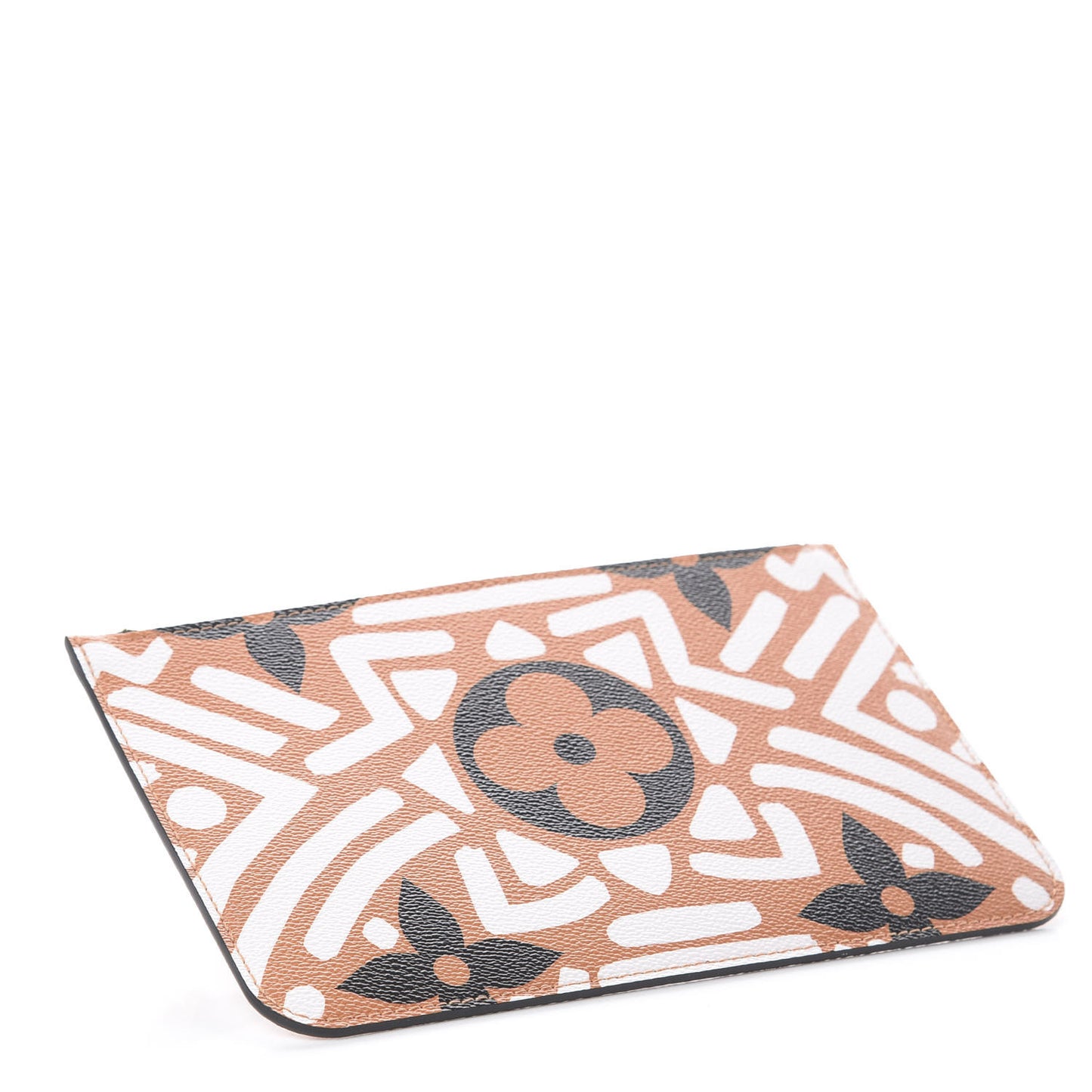 Monogram Giant Crafty Neverfull MM GM Pochette Creme Caramel