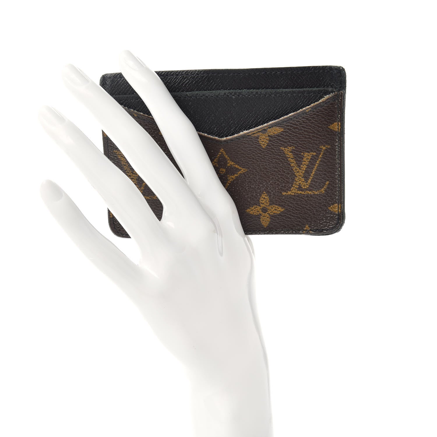 Louis Vuitton Monogram Macassar Neo Porte-Cartes Card Holder 2 of 5