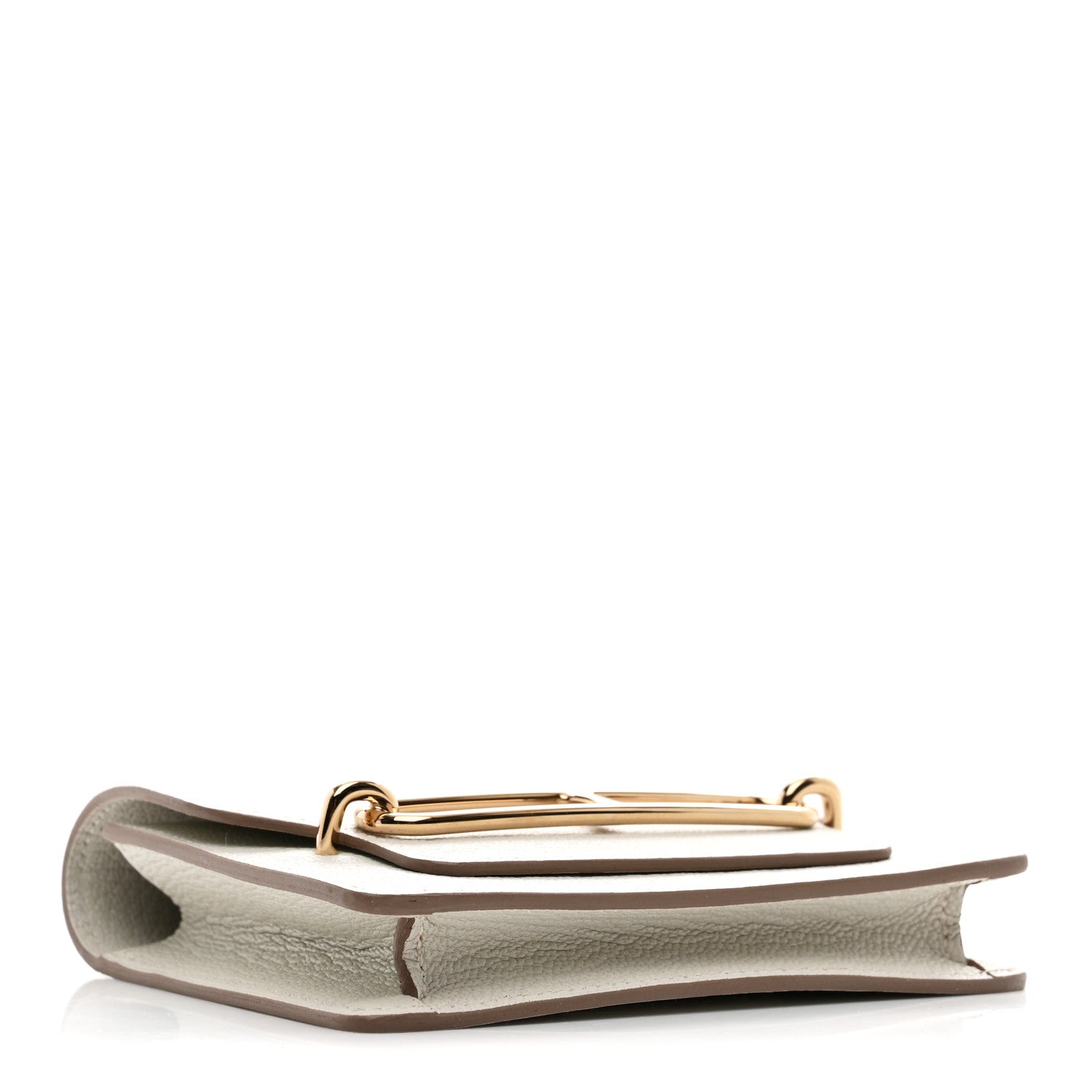 Hermes Chevre Mysore Roulis Slim Wallet Mushroom 5 of 8