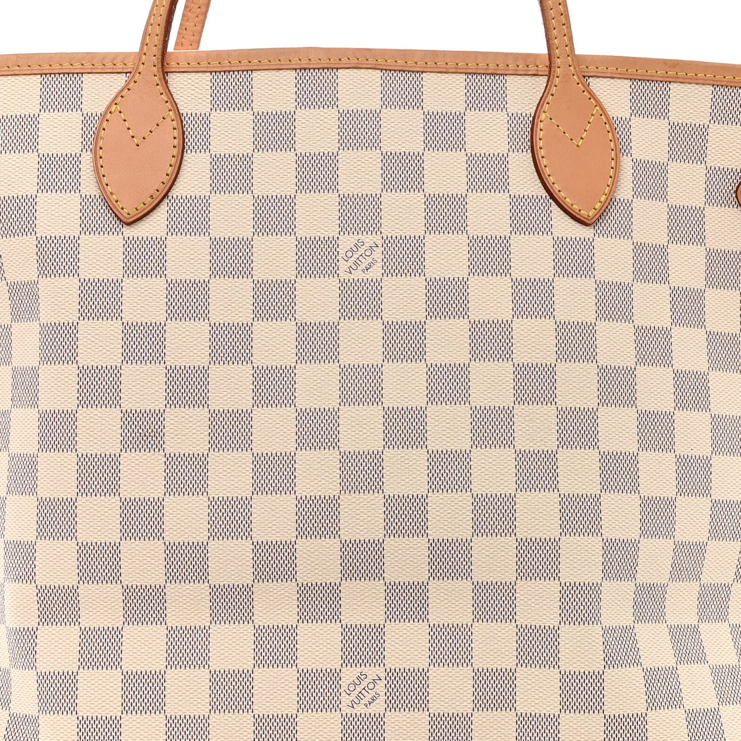 Damier Azur Neo Neverfull MM Rose Ballerine