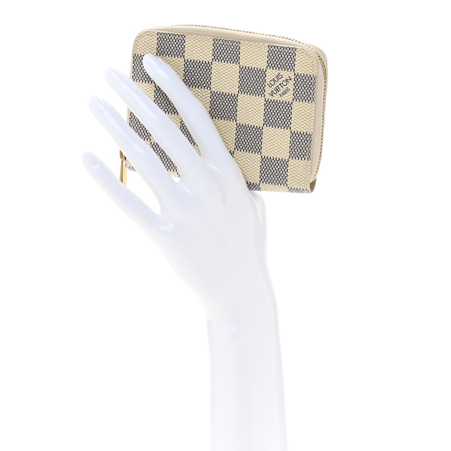 Louis Vuitton Damier Azur Zippy Coin Purse 2 of 8