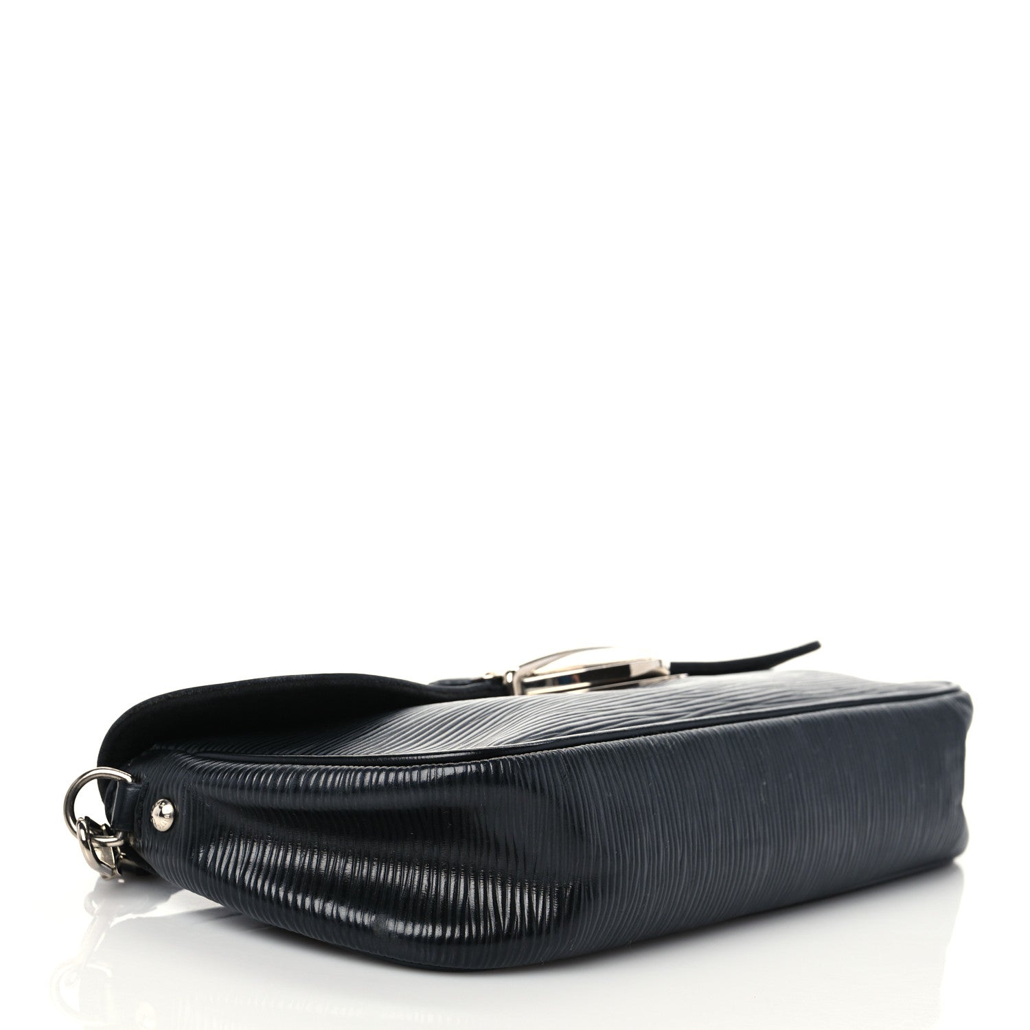 Louis Vuitton Epi Montaigne Clutch Black 4 of 8