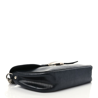 Louis Vuitton Epi Montaigne Clutch Black 4 of 8