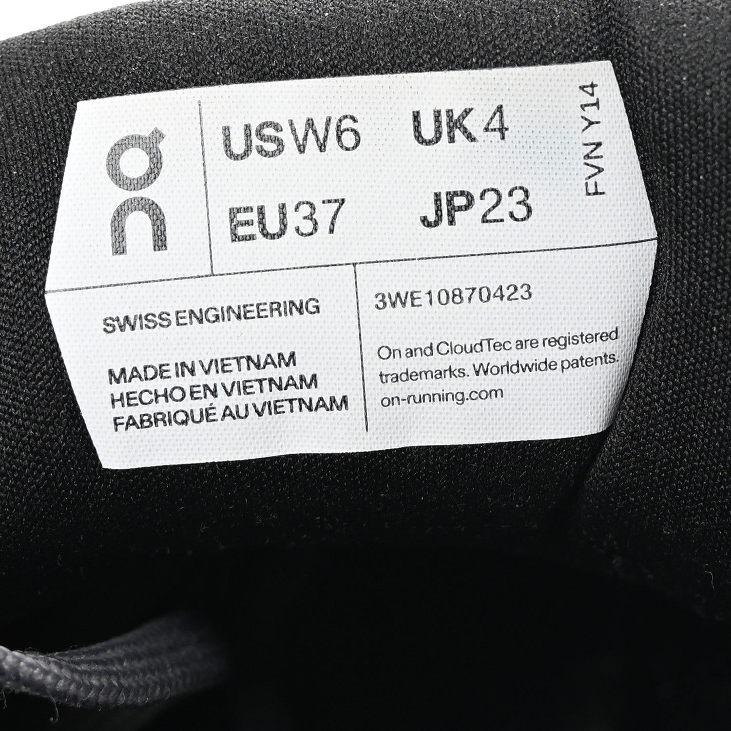 Loewe X ON Canvas Mesh Cloudtilt Sneakers 37 Grey 8 of 9