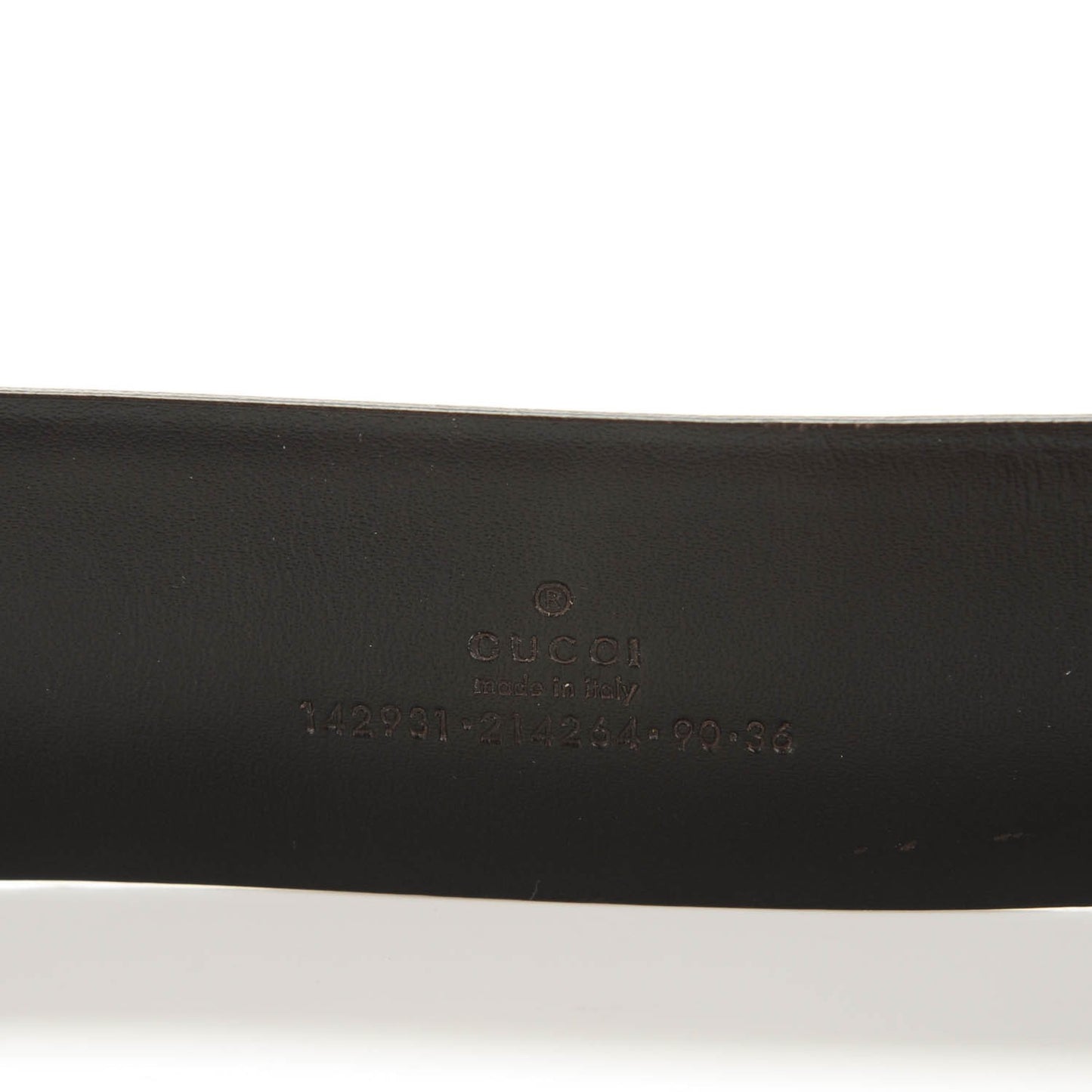 GG Plus Monogram Niagara Lux Calfskin Interlocking G 40mm Belt 90 36 Beige Ebony Cocoa