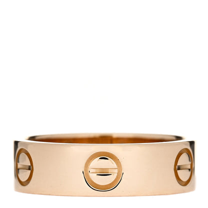 Cartier 18K Yellow Gold 5.5mm LOVE Ring 54 6.75 1 of 4