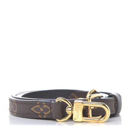 Louis Vuitton Calfskin Monogram Marignan Adjustable Shoulder Strap Black 1 of 3
