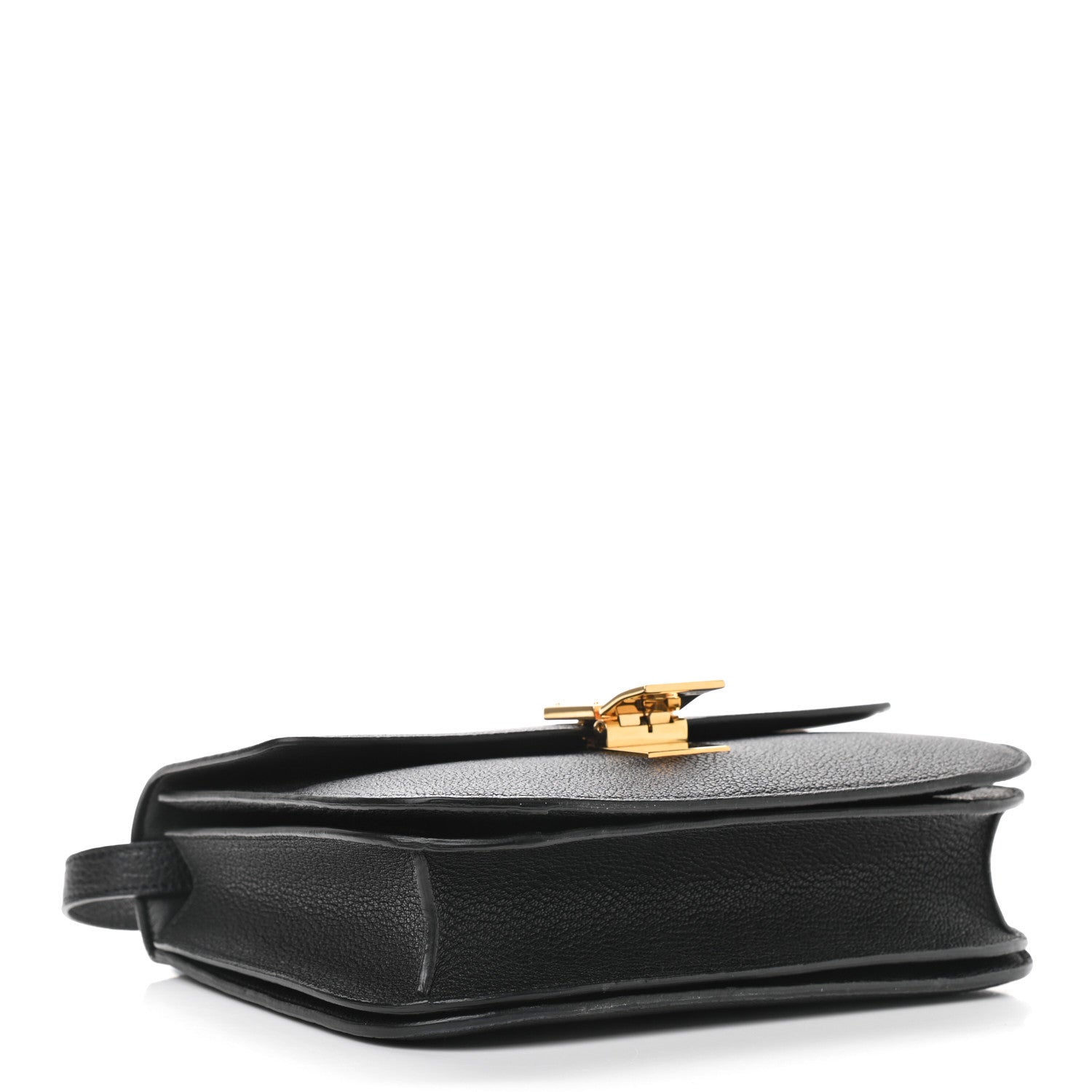 Celine Goatskin Medium Classic Box Flap Bag Black 4 of 11
