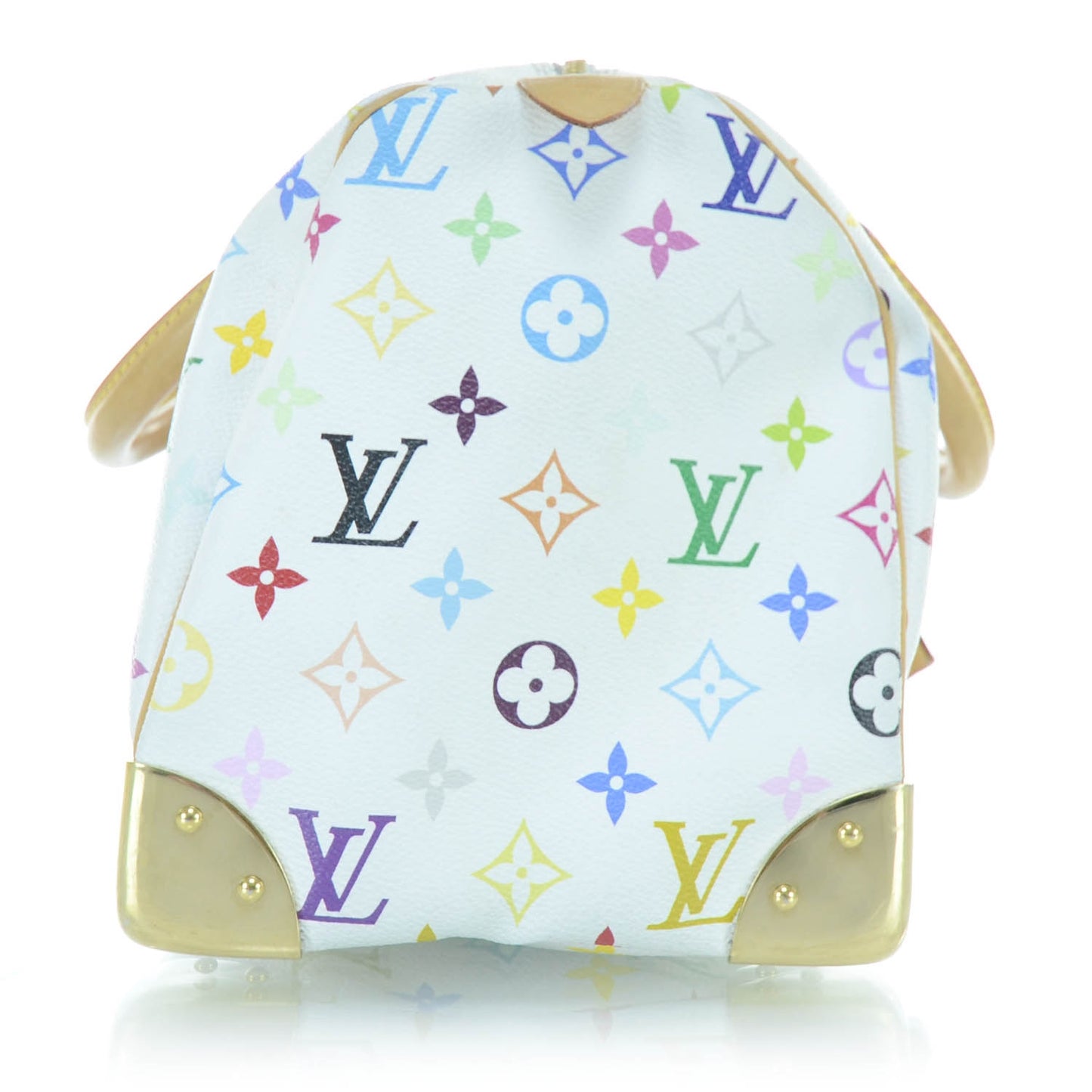 Monogram Multicolor Speedy 30 White