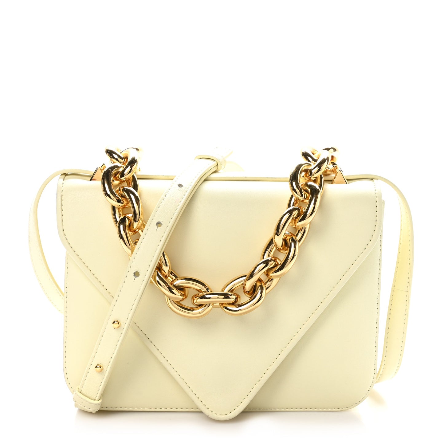 Calfskin Mount Envelope Bag Washed