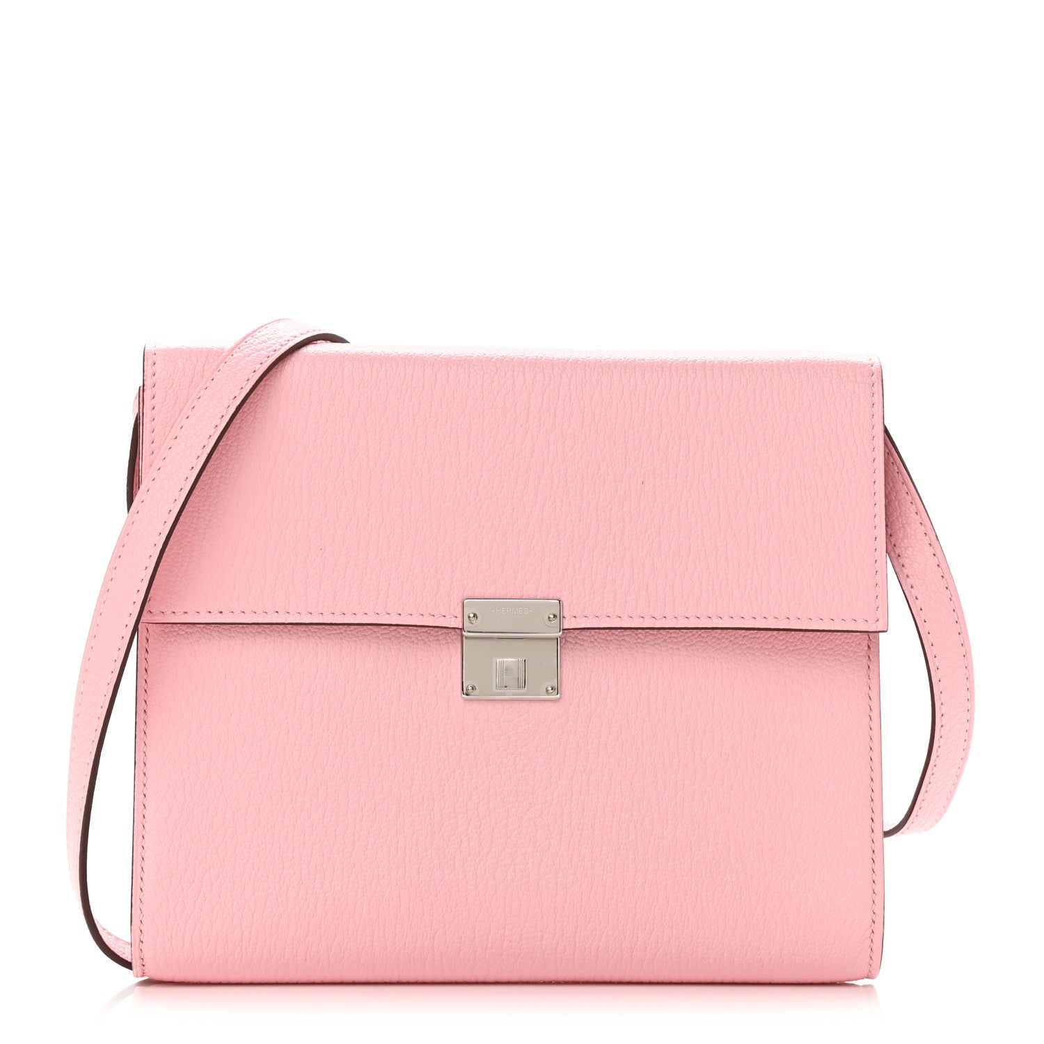Hermes Chevre Mysore Clic 16 Wallet Rose Sakura 1 of 11