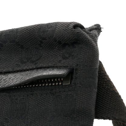 Gucci GG Monogram Double Pocket Belt Bag Black 11 of 11