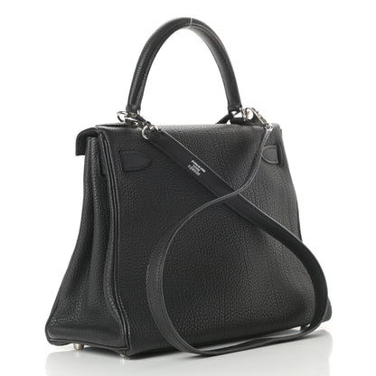 Hermes Togo Kelly Retourne 28 Black 4 of 11