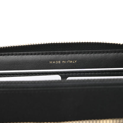 Chanel Shiny Lambskin Gusset Zip Around Waist Belt Wallet Black 7 of 10