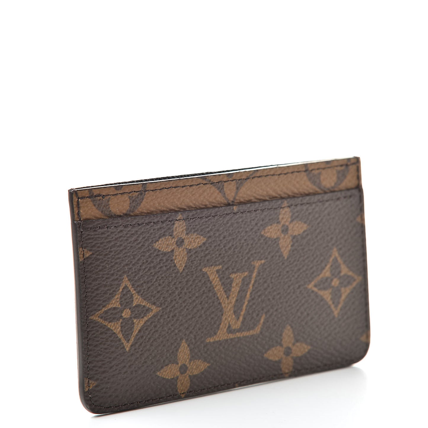 Reverse Monogram Card Holder
