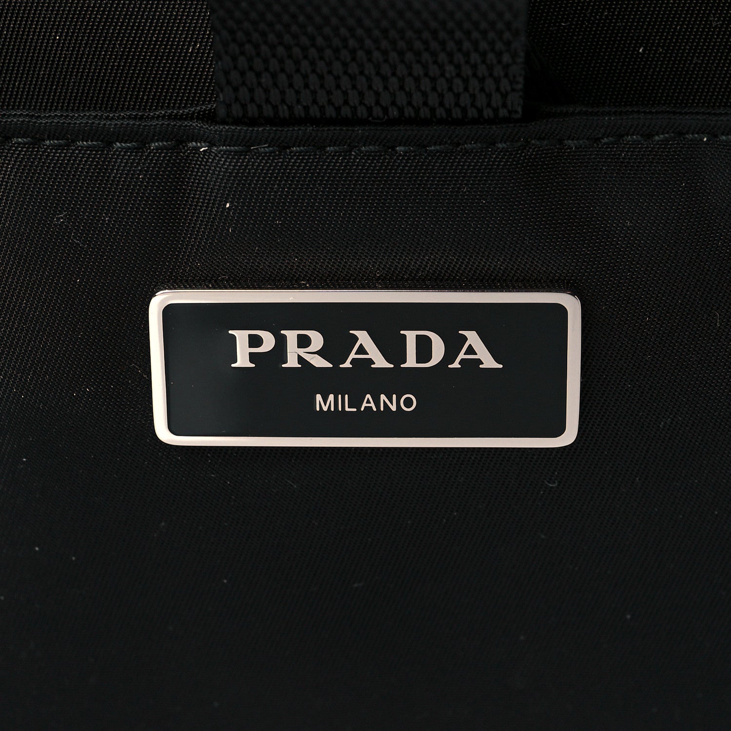 Prada Re-Nylon Saffiano Pet Carrier Backpack Black 5 of 10
