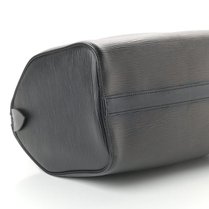 Louis Vuitton Epi Speedy 25 Black 7 of 8