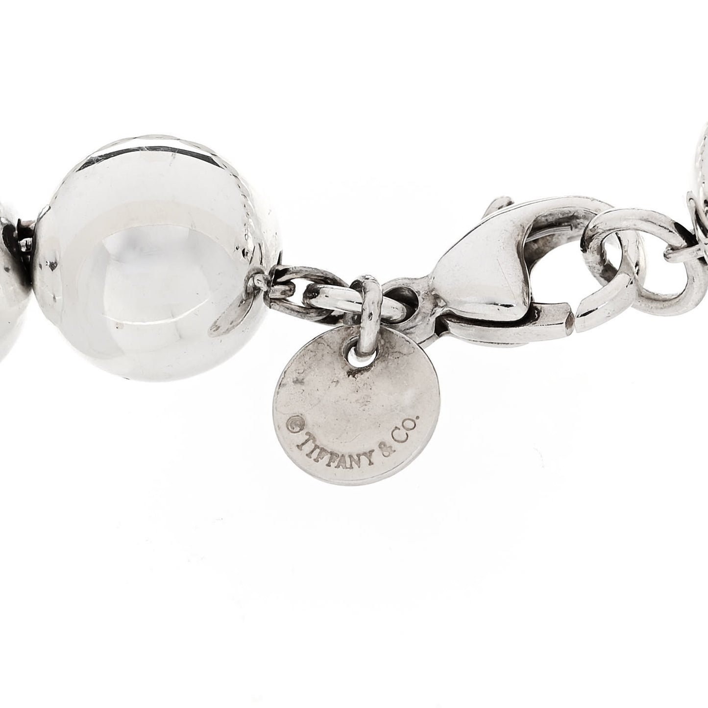 Sterling Silver 10mm HardWear Ball Bracelet