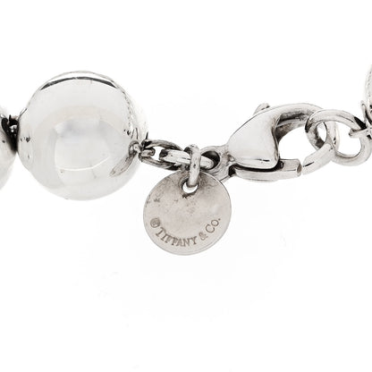 Tiffany Sterling Silver 10mm HardWear Ball Bracelet 3 of 4