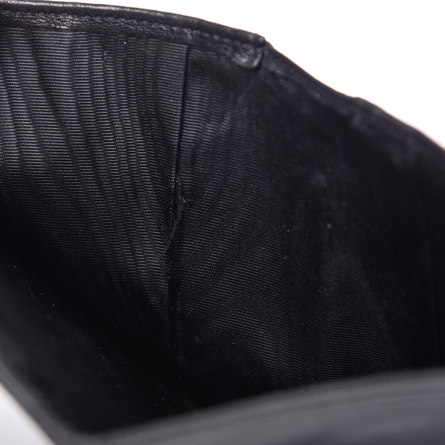 Chanel Lambskin Timeless CC Compact French Wallet Black 10 of 11