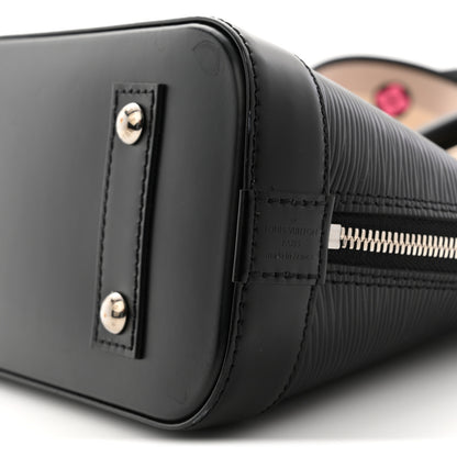 Louis Vuitton Epi Jacquard Alma BB Black 9 of 11
