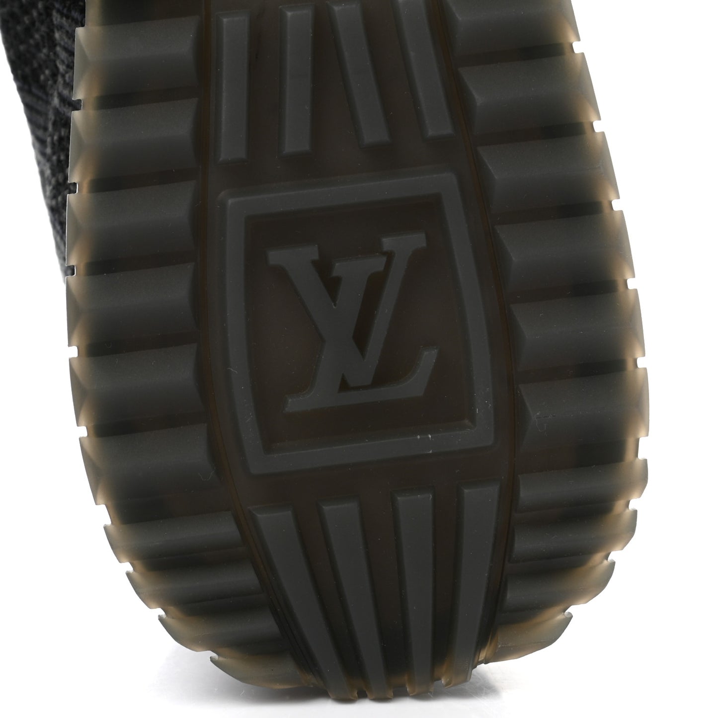 Calfskin Damier Run Away Sneakers 9.5 Graphite