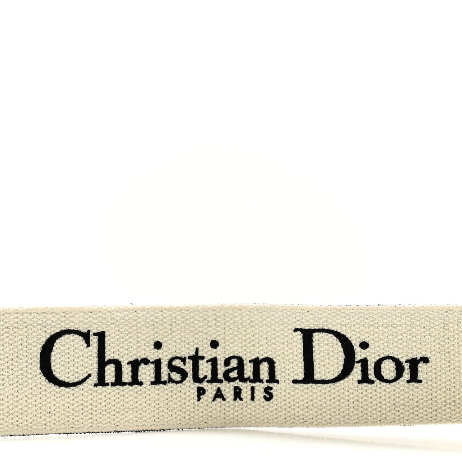 Christian Dior Canvas Houndstooth Embroidered 30 Montaigne Shoulder Strap Black White 3 of 6