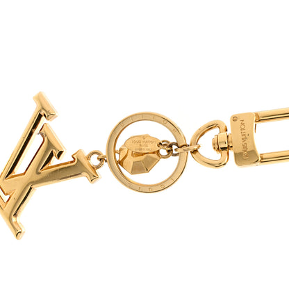 Louis Vuitton LV Facettes Bag Charm Key Holder Gold 3 of 5